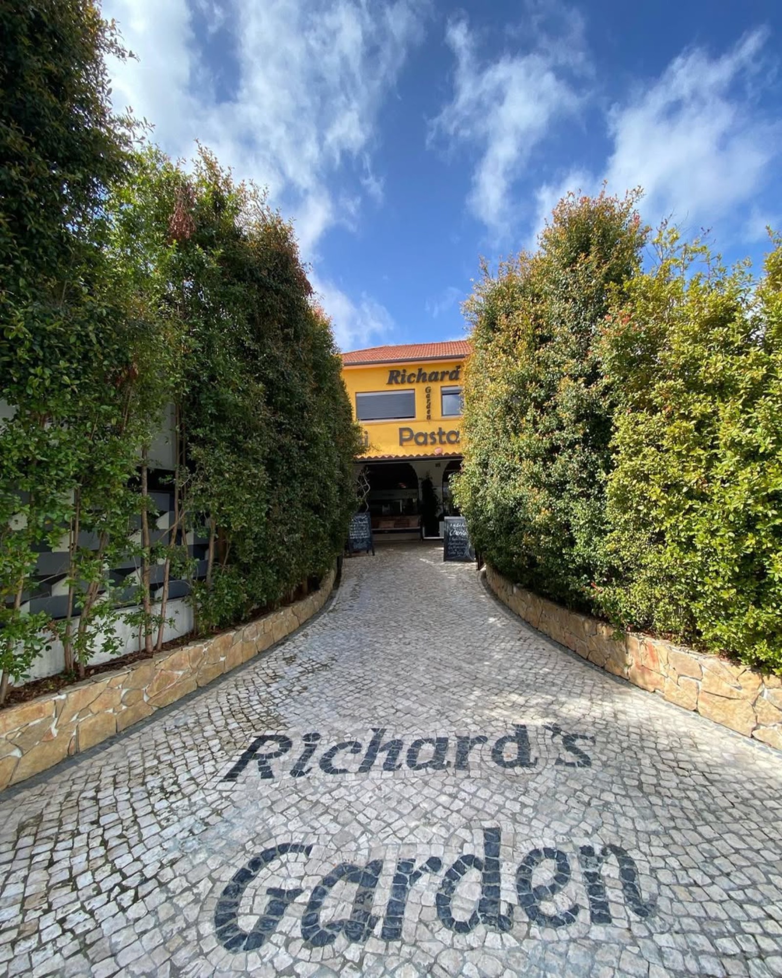 Entrada do restaurante